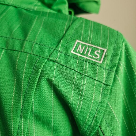 Nils Vintage Ski/Snowboarding Jacket 80s, 90s, Size 4, Green - Picture 6 of 16